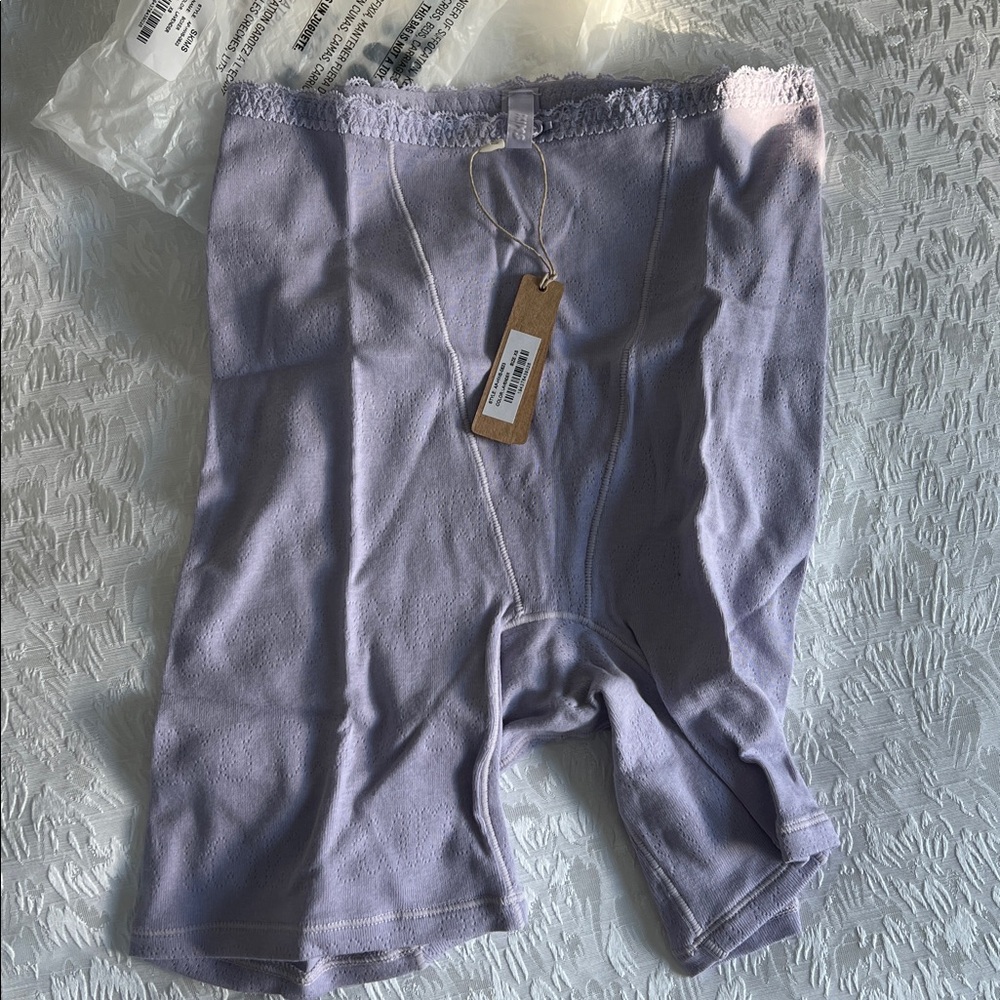 SKIMS Soft White Loungewear Ensemble
